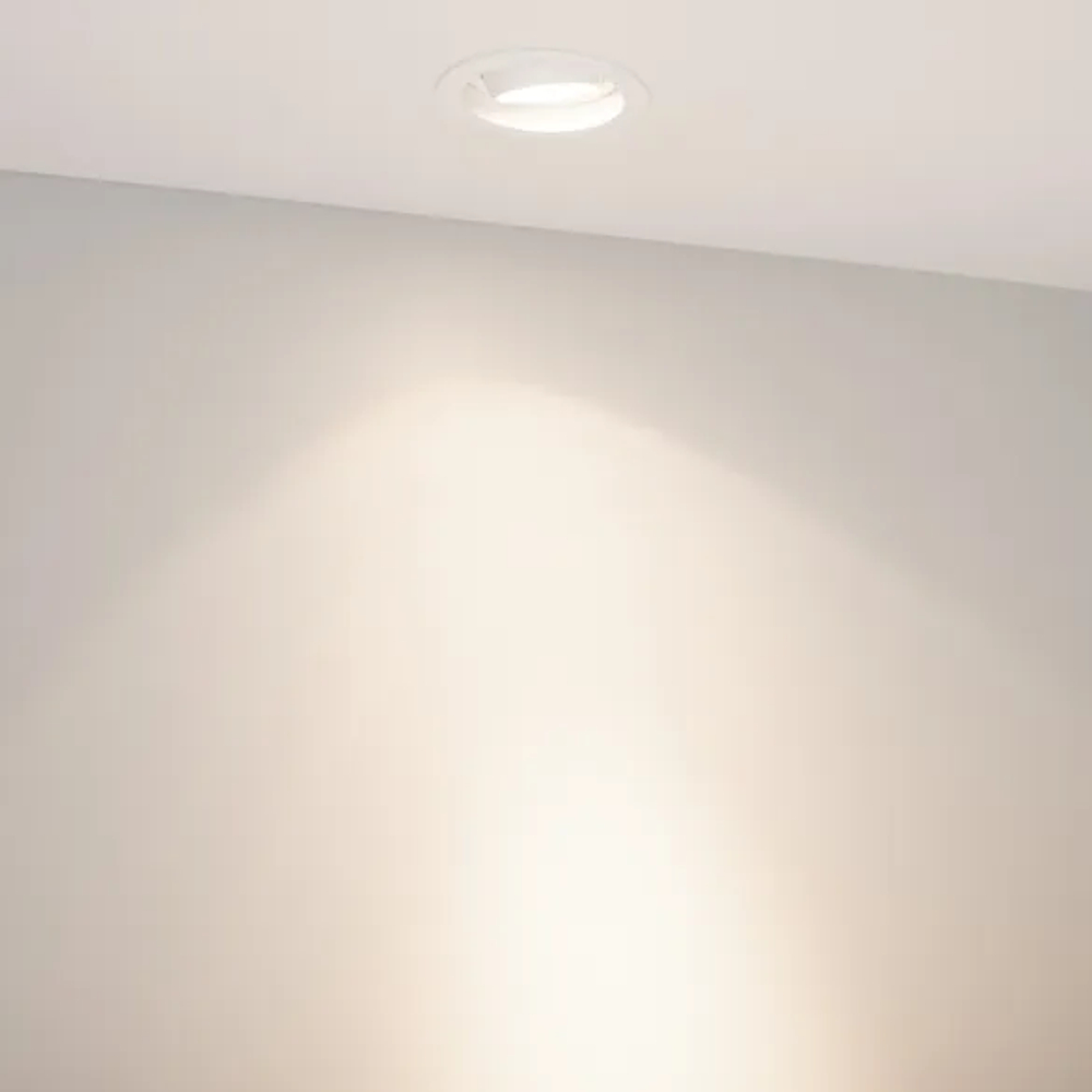Светильник MS-VORTEX-BUILT-R90-12W Day4000 (WH-WH, 20 deg, 230V) (Arlight, IP20 Металл, 5 лет) 057759