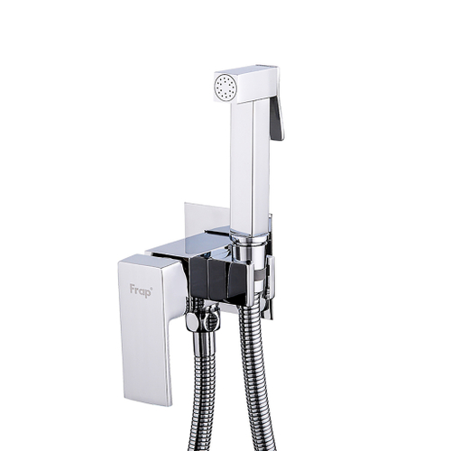 Смеситель с гигиенической лейкой 25k F7506 FRAP (встраиваемый, хром, латунь)