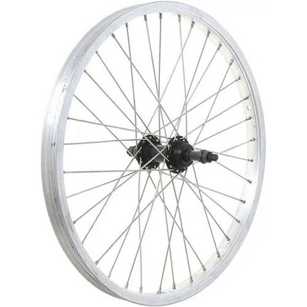 Колесо в сборе 20" Заднее RH-207 36отв 3/8" (гайка) V-Brake Под трещетку 6/7 ск Одностеночный