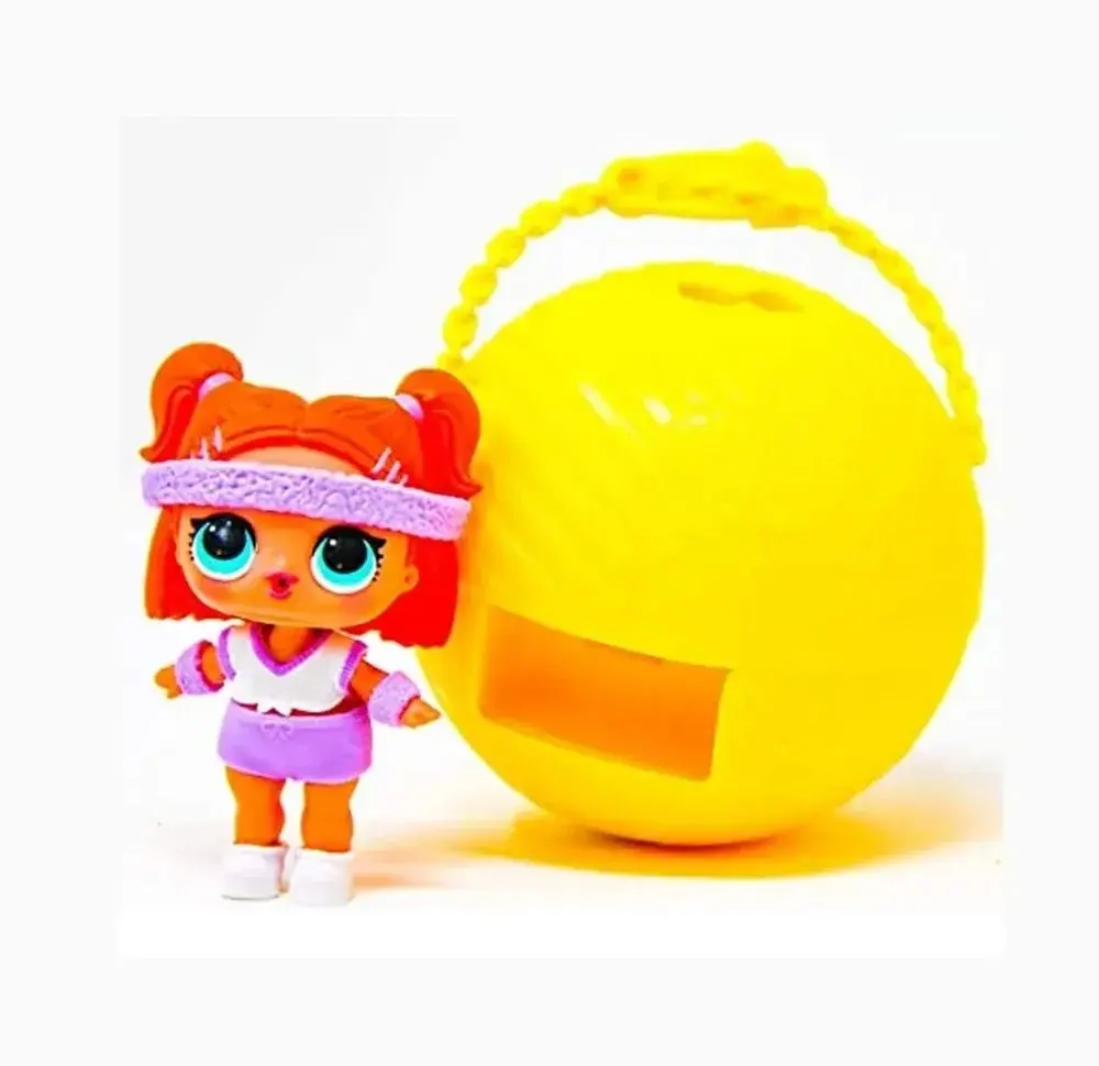 Кукла шар Lol Surprise Doll 3 серия 2 волна(желтый) 119197