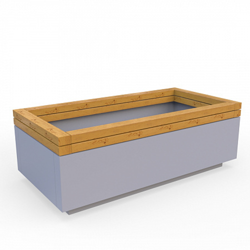 Вазон Rail Road широкий