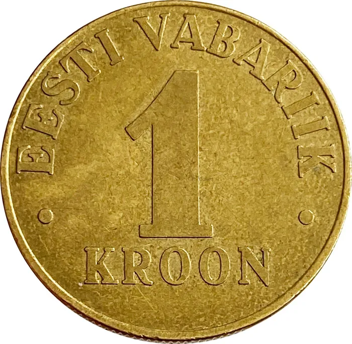 1 крона 1998 Эстония