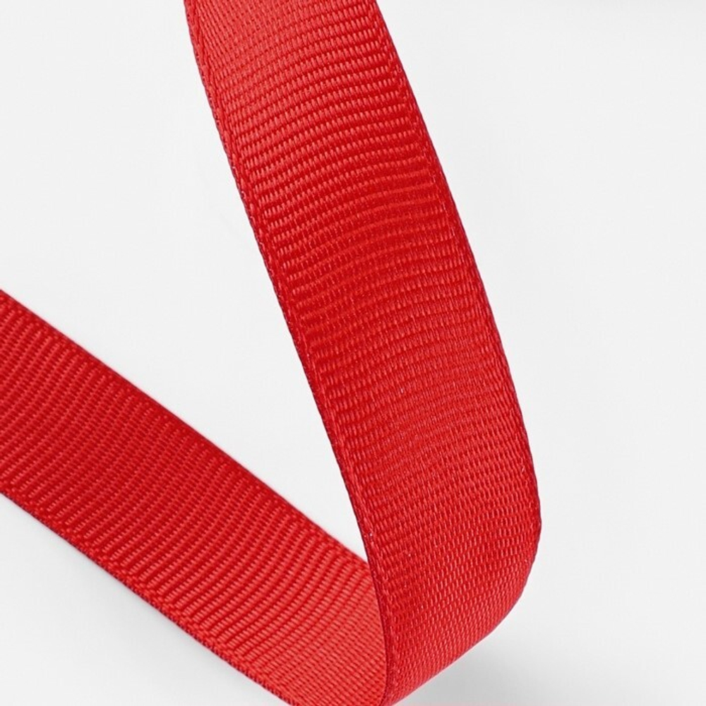 Лента РЕПСОВАЯ 15 мм Красная №26 (22м)