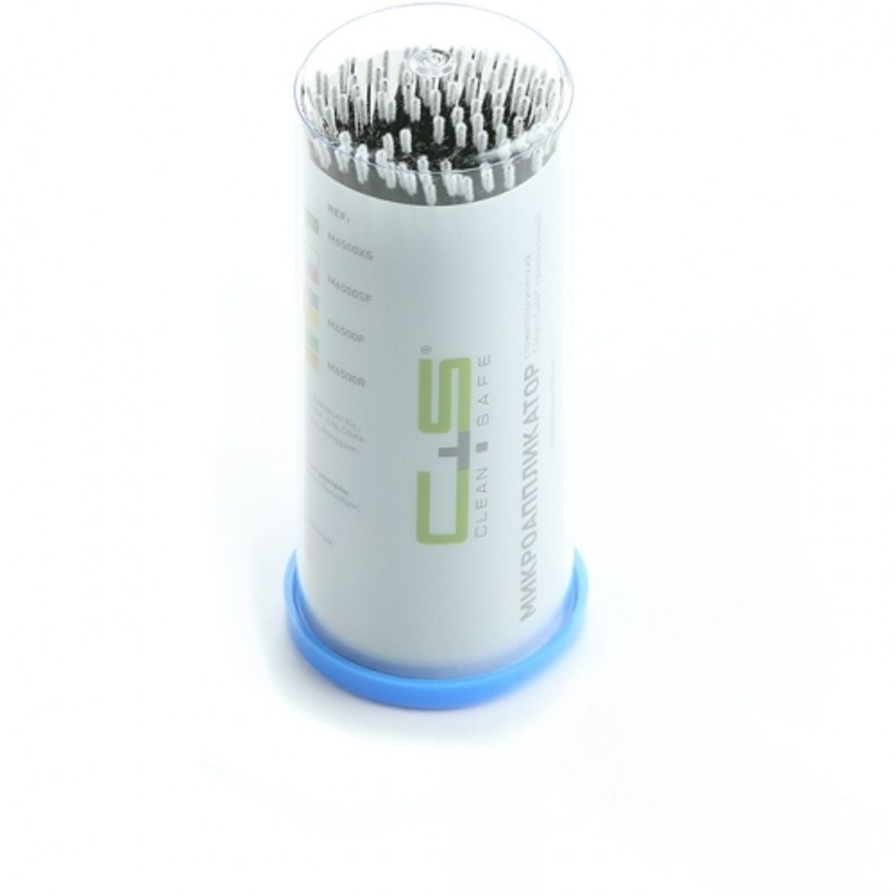 Аппликаторы Clean+Safe №1 X-Slim, черные (100 шт.)
