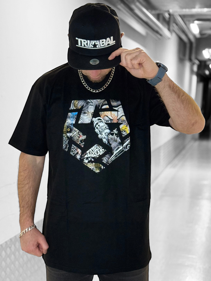 Футболка Tribal color logo