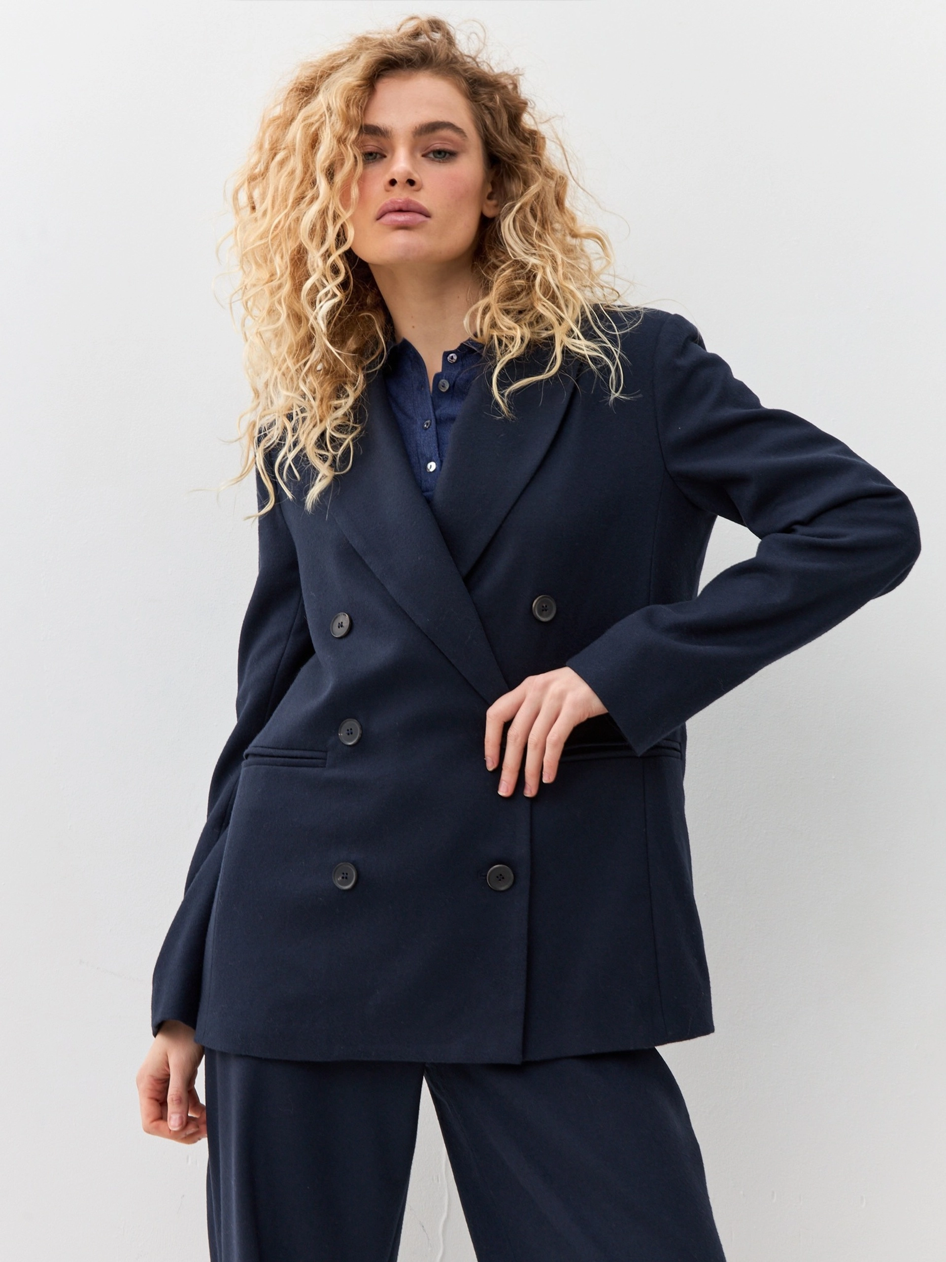 Жакет из шерсти и кашемира