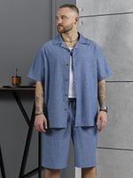 Костюм мужской Аристократ-2 Виотекс ДЖИНСОВЫЙ МЕЛАНЖ