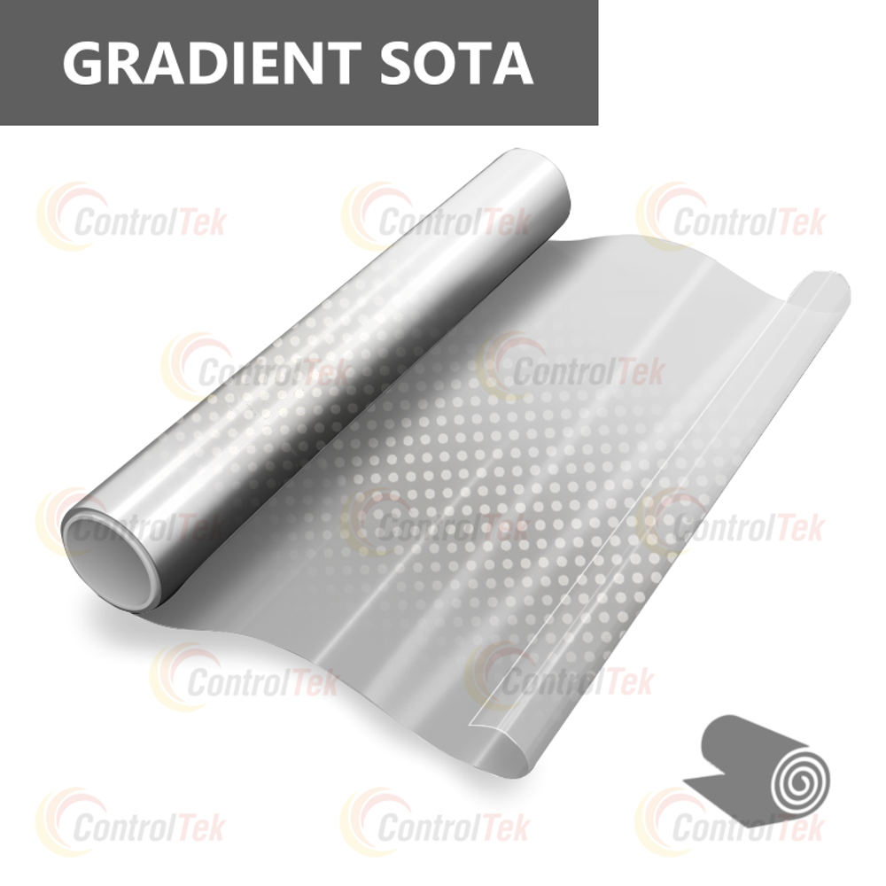 Пленка для окон декоративная GRADIENT SOTA ControlTek, рулон (ширина рулона 1,524 м.)