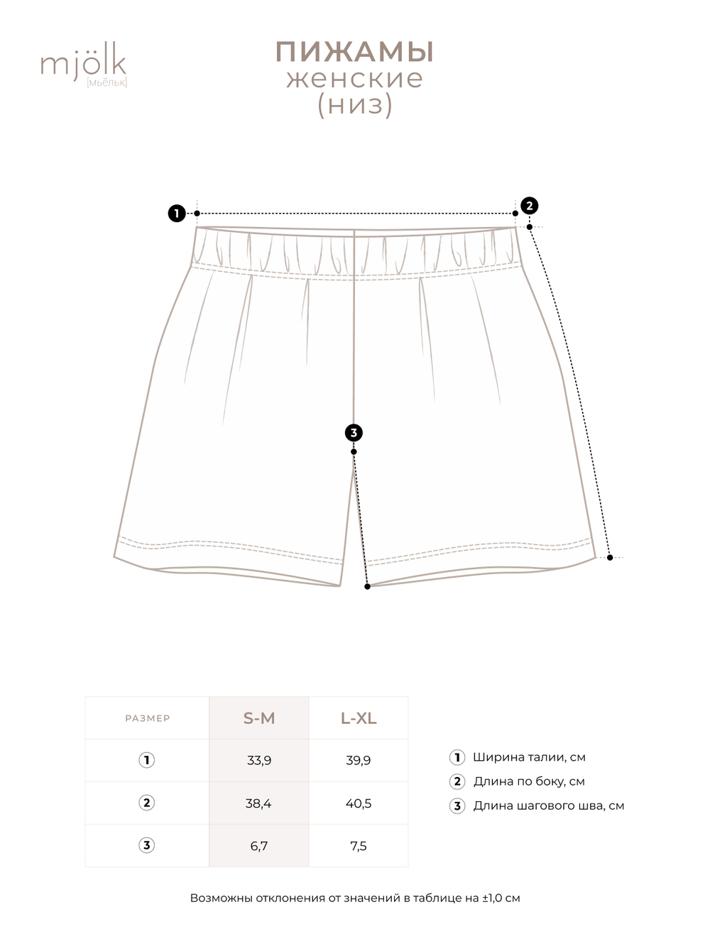 Пижама женская Mjölk Казаки