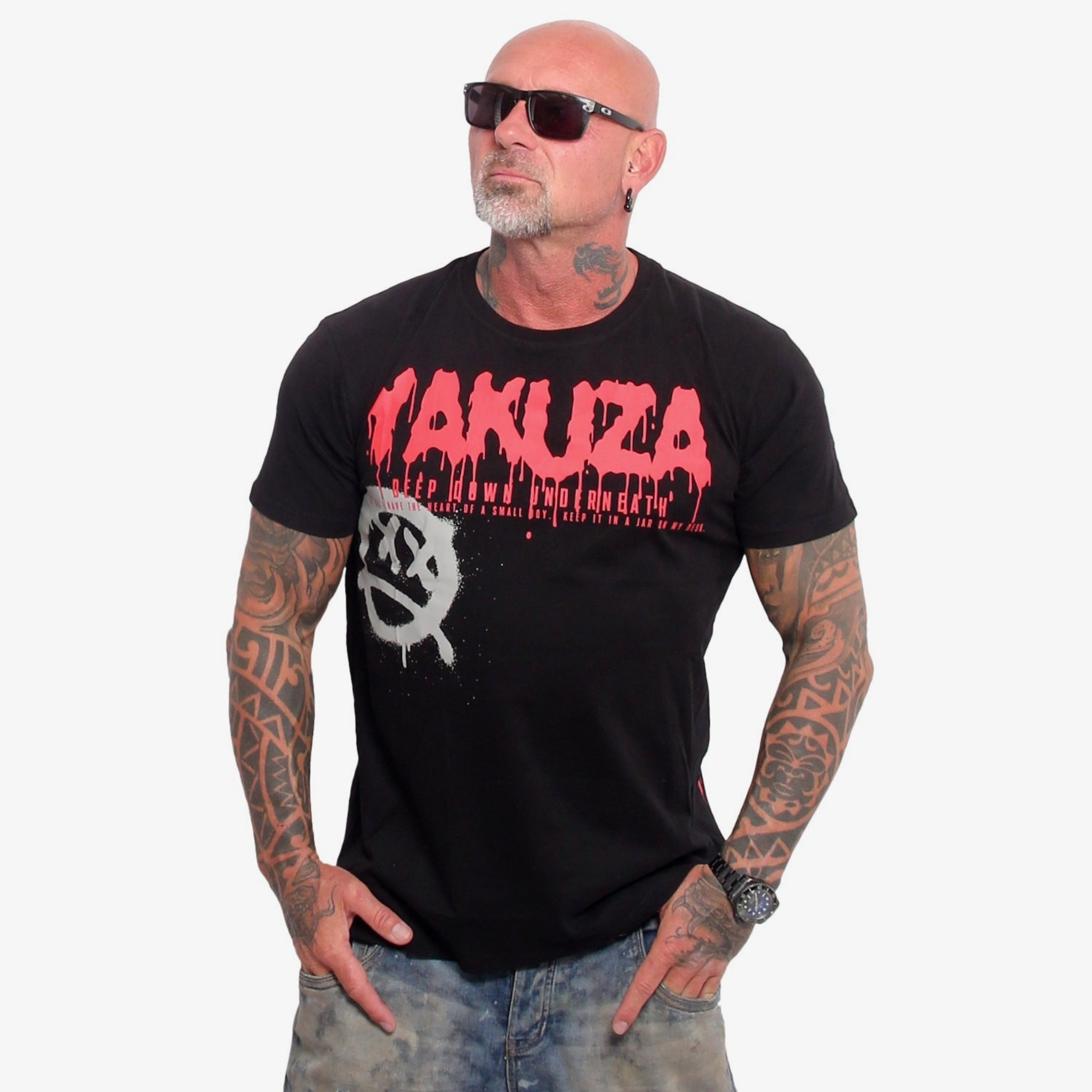 Футболка YAKUZA Deep Down V02 T-Shirt Black