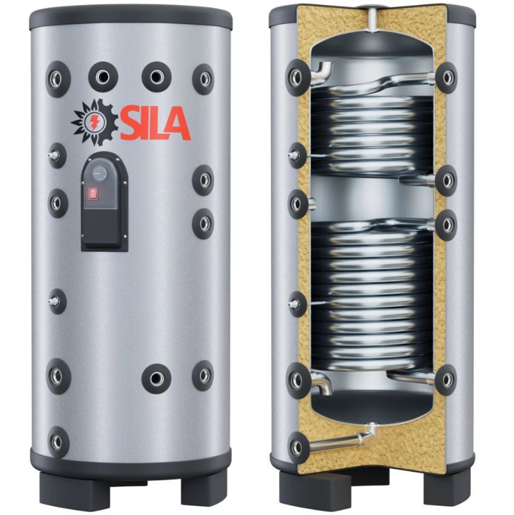 Бойлер косвенного нагрева SILA SSL 200-D DELUXE