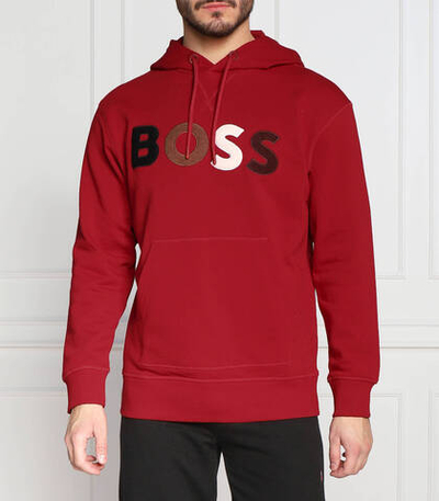 Худи wecolourfleece BOSS ORANGE - красный(50477047)