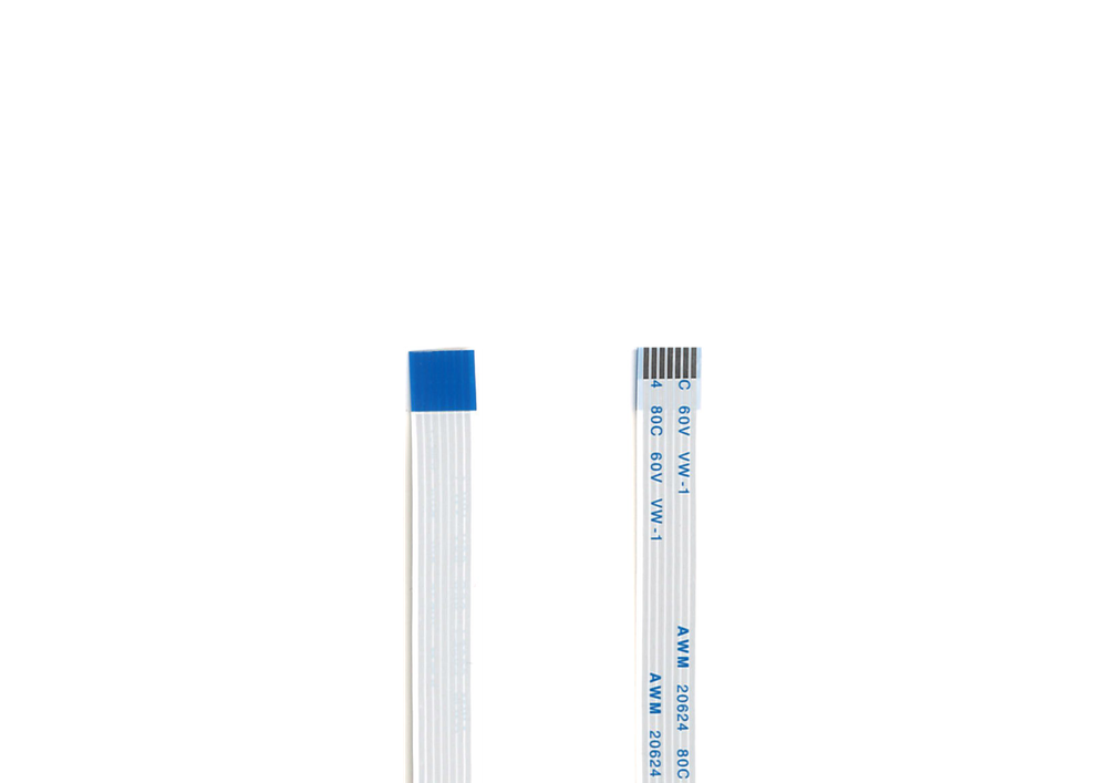 Шлейф 7 pin, 30 см, шаг 1 мм FFC, обратный Б