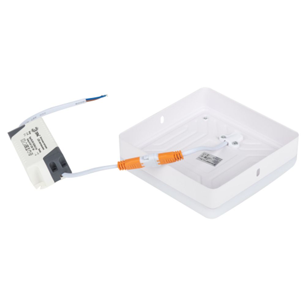 Светильник светодиодный ЭРА LED 16-18-6K накладной квадратный 18Вт 6500К | Downlight