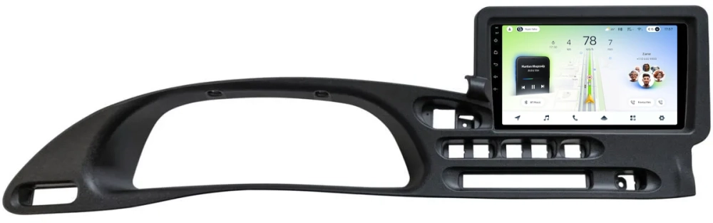 Магнитола для Chevrolet Niva, Lada Niva Travel (любая комплектация, цельная рамка) - Teyes CC4L монитор 9" IPS на Android 14, Snapdragon 662, CarPlay, 4G SIM-слот