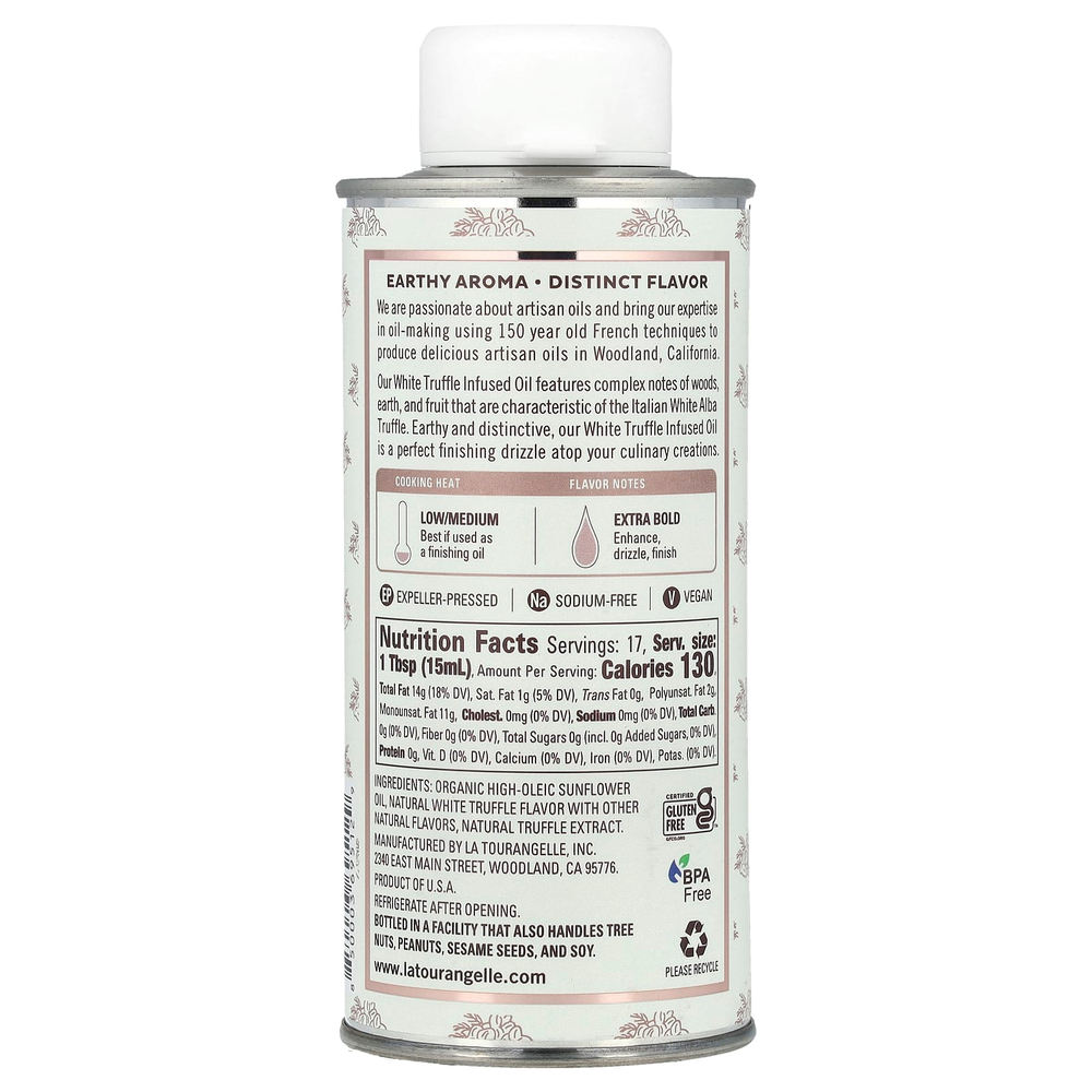 La Tourangelle, Масло с белым трюфелем, 250 мл