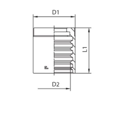 Муфта DN 25 1SN/2SN/2SC NEW