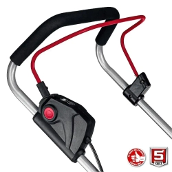 ЗУБР ГКЛ-3736-42 аккумуляторная газонокосилка (2 x 4 Ач, ЗУ)