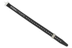 Ремень крепёжный TitanStraps Super Straps черный L = 36 см (Dmax = 9,5 см, Dmin = 3,2 см)