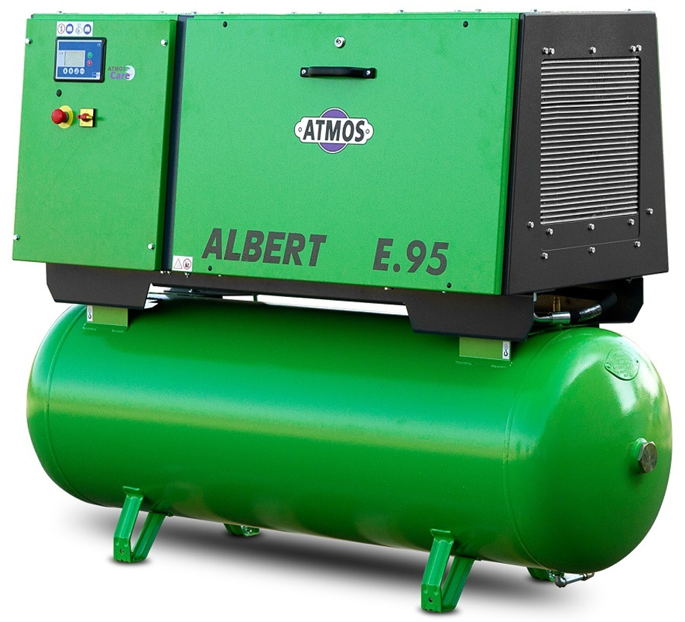 Винтовой компрессор Atmos Albert E 95-10 Pr с ресивером — Фото №4 