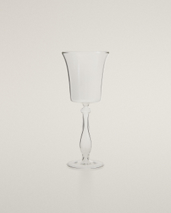 Zara Home бокал из боросиликатного стекла, цвет прозрачный, 20.5 см
