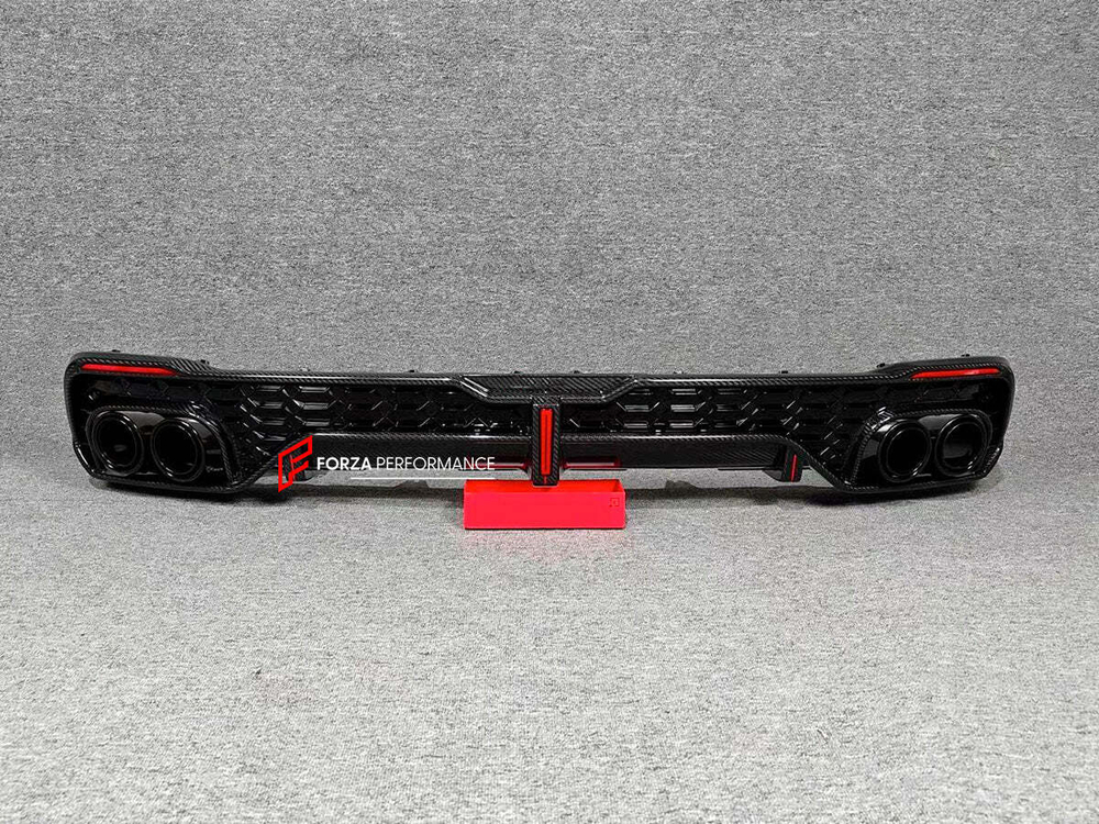 Карбоновый диффузор для AUDI A4 A4L 2019+ Ауди обвес