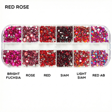 Набор страз RED ROSE