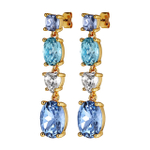 Серьги Dyrberg Kern CARMEN SG L. BLUE/AQUA 440019