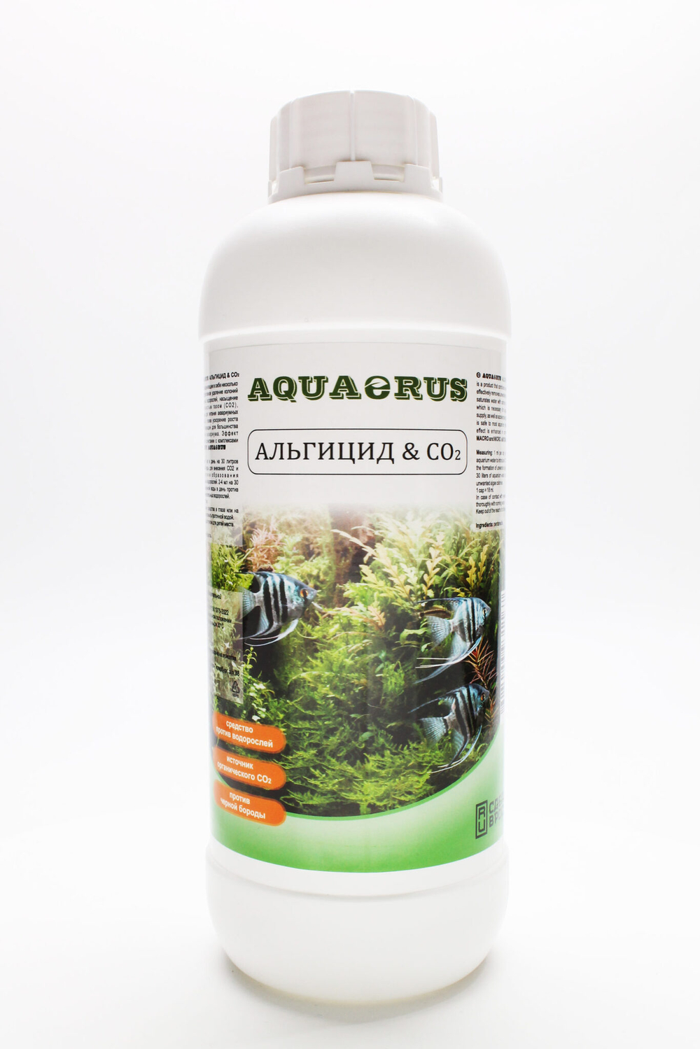 AQUAERUS Альгицид&CO2, 1 L