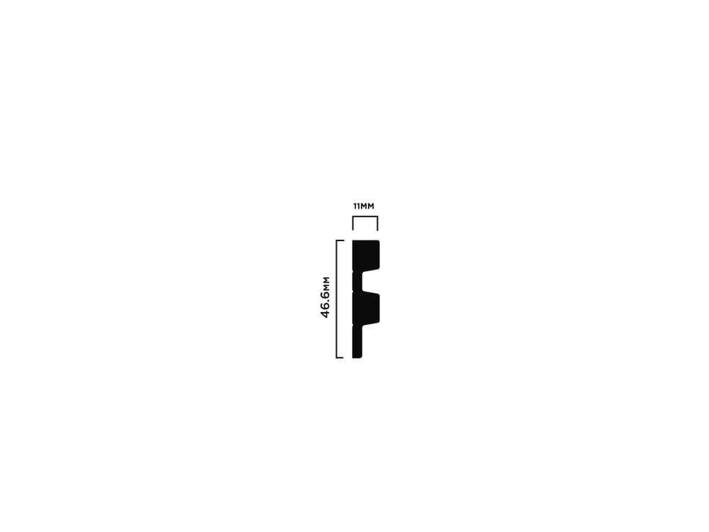 Финишный молдинг LF201A NP