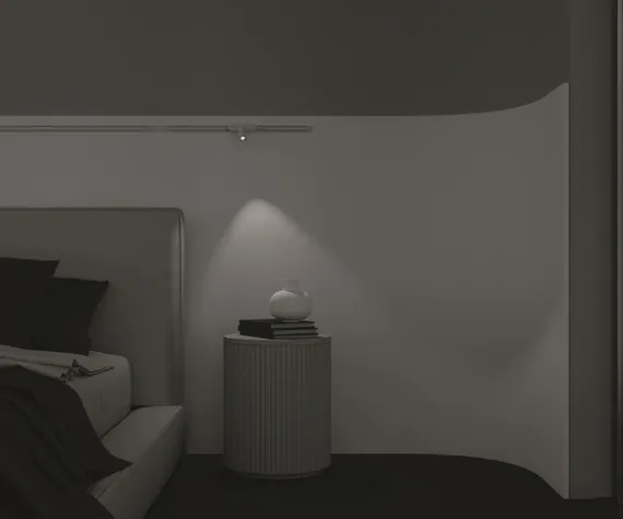 Трековый светильник Фокус / Focus Led Radity 4000K 5Вт 36° Technical tr103-1-5w4k-m-w