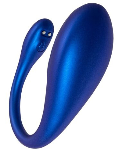 Синее виброяйцо Choppy с управлением через приложение