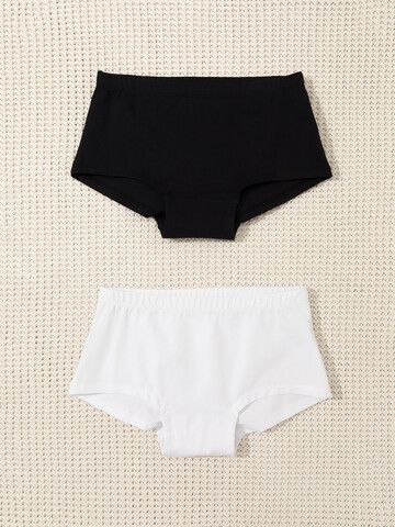 набор трусы/ уп  для девочки  К 1968-2уп/белый,черный