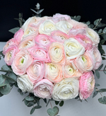 Букет из ранункулюсов "Облако нежности"