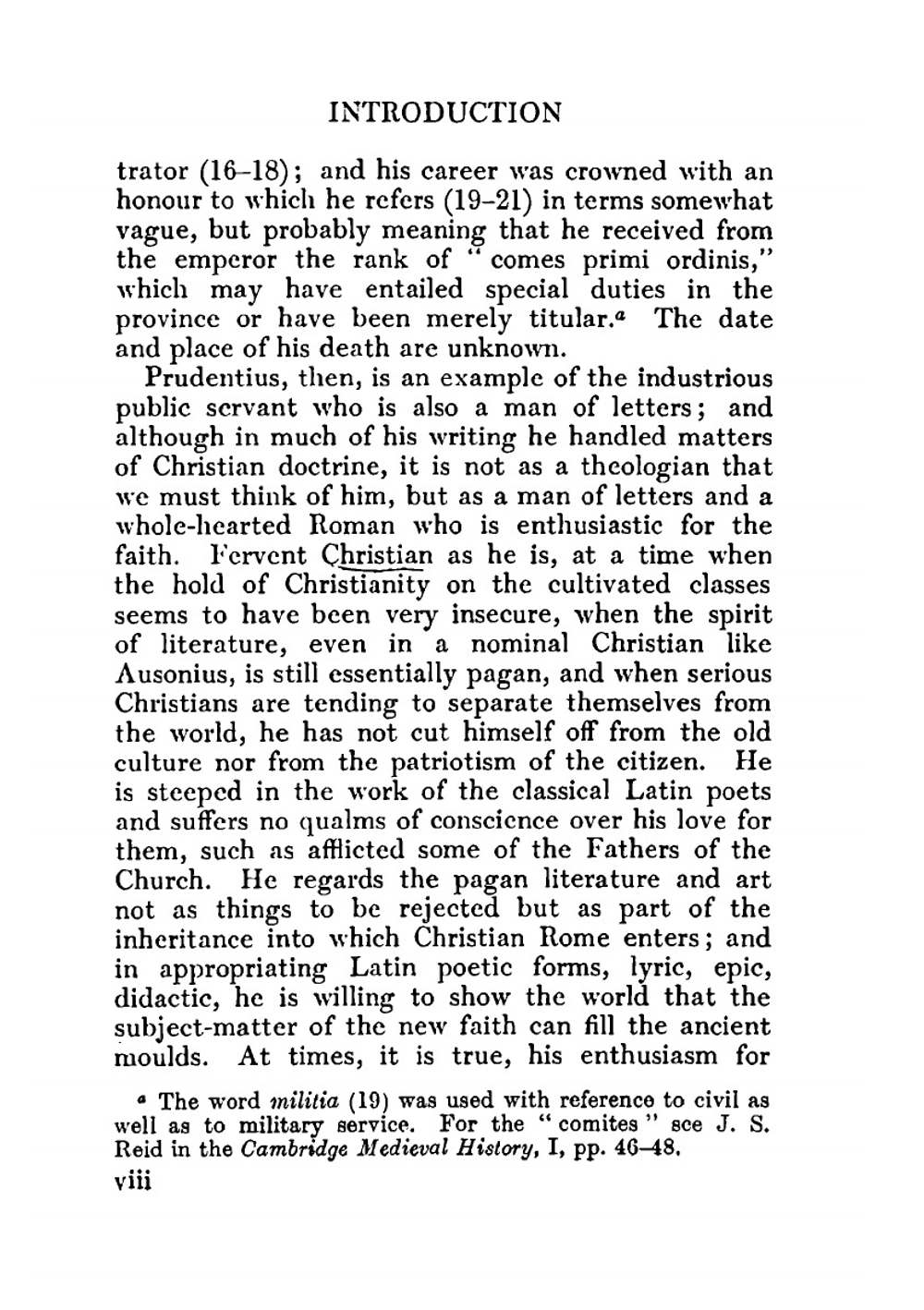 Prudentius. With an English translation by H.J. Thomson. Volume 1 | Prudentius