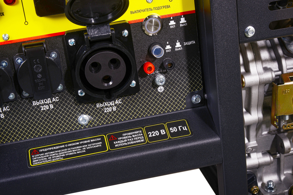 Электрогенератор дизельный LDG 13000LXА Huter