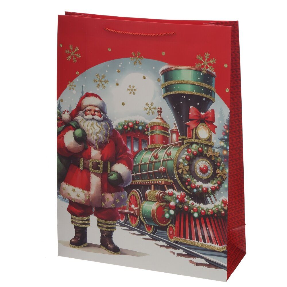 GAEM Пакет подарочный XXL (бумага 210г/м2, блок 12шт), L49 W17 H74 см, 4в.