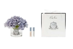 nan Hydrangeas BlueБукет гортензий Cote Noire Голубой / Прозрачный