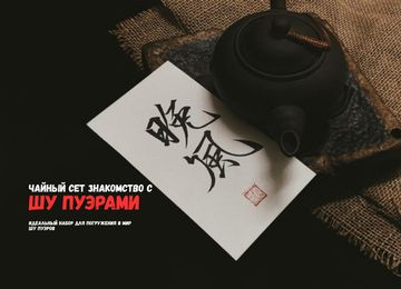 Чайный сет “Знакомство с Шу Пуэрами”