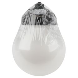 Светильник ЭРА НСП 01-60-003 подвесной Гранат полиэтилен IP44 E27 max 60Вт D150 шар белый