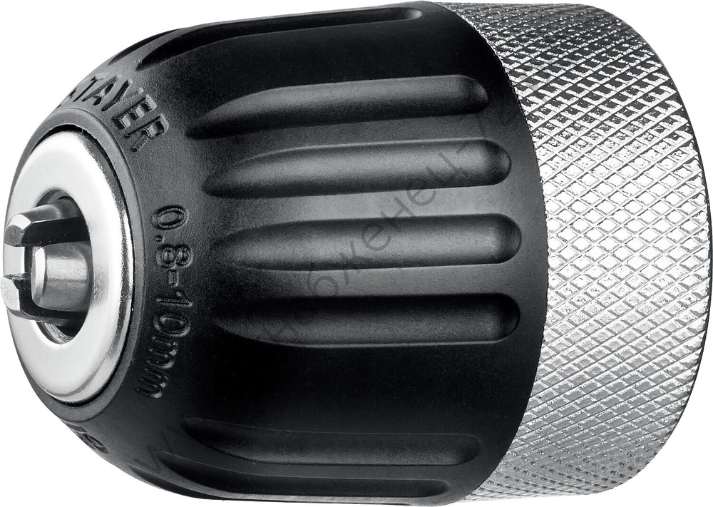 Патрон STAYER ″PROFESSIONAL″ быстрозажимной, 10 мм, с фиксатором зажима сверла, для дрели, комбинированный корпус, посадочная резьба 3/8″, Д 0,8-10мм