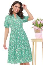 Платье Цветочный парфюм, мята DStrend (Акция)