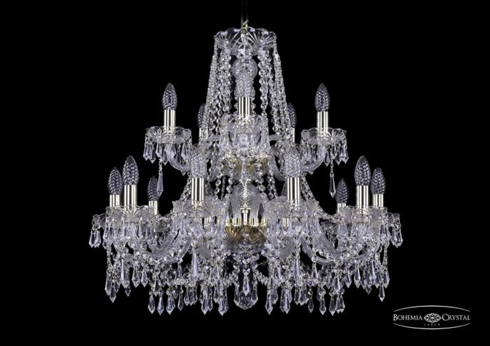 Подвесная люстра Bohemia Ivele 1403/10+5/240/2d/G