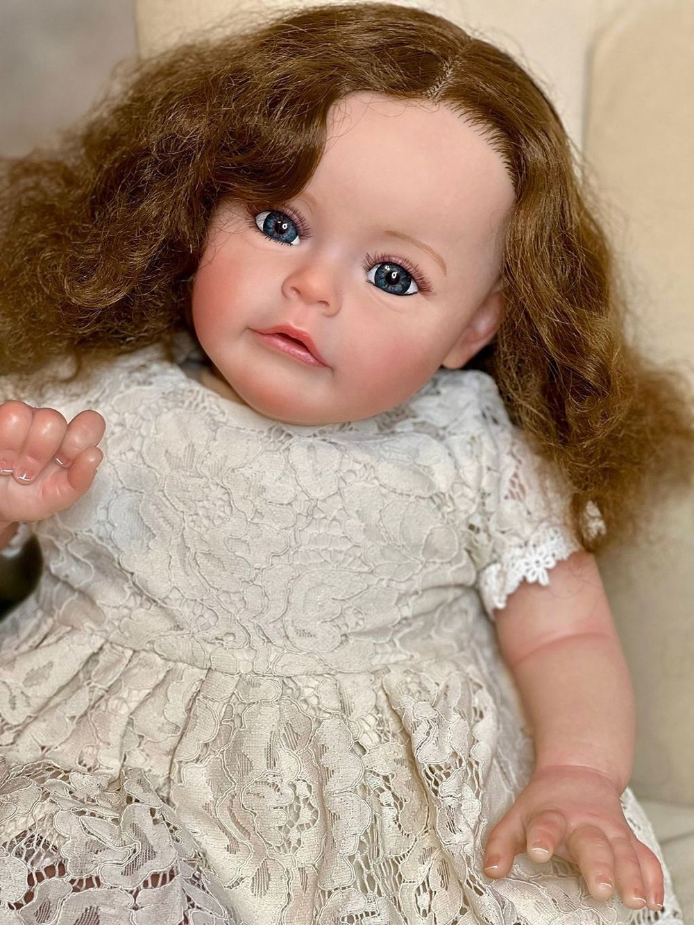 Кукла Реборн мягконабивная 60см в пакете (FA-594)