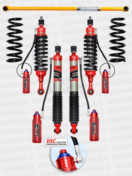 Toyota Land Cruiser 100 лифт-комплект лифт-комплект регулируемой подвески +2" ST8000 с DSC