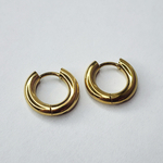 Конго швензы, Сталь, 2я позолота, 14.3×3мм