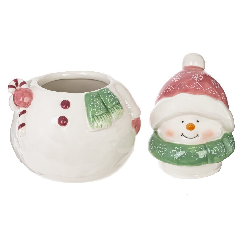 GAEM Конфетница "Снеговик", 900 мл, L14 W12 H20 см