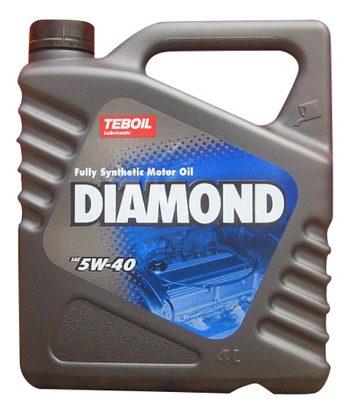 Масло моторное синтетическое  TEBOIL DIAMOND 5W40 4л