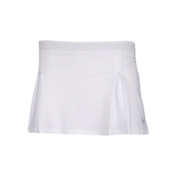 Женская теннисная юбка Dunlop Skirt Women - White, Lightgrey
