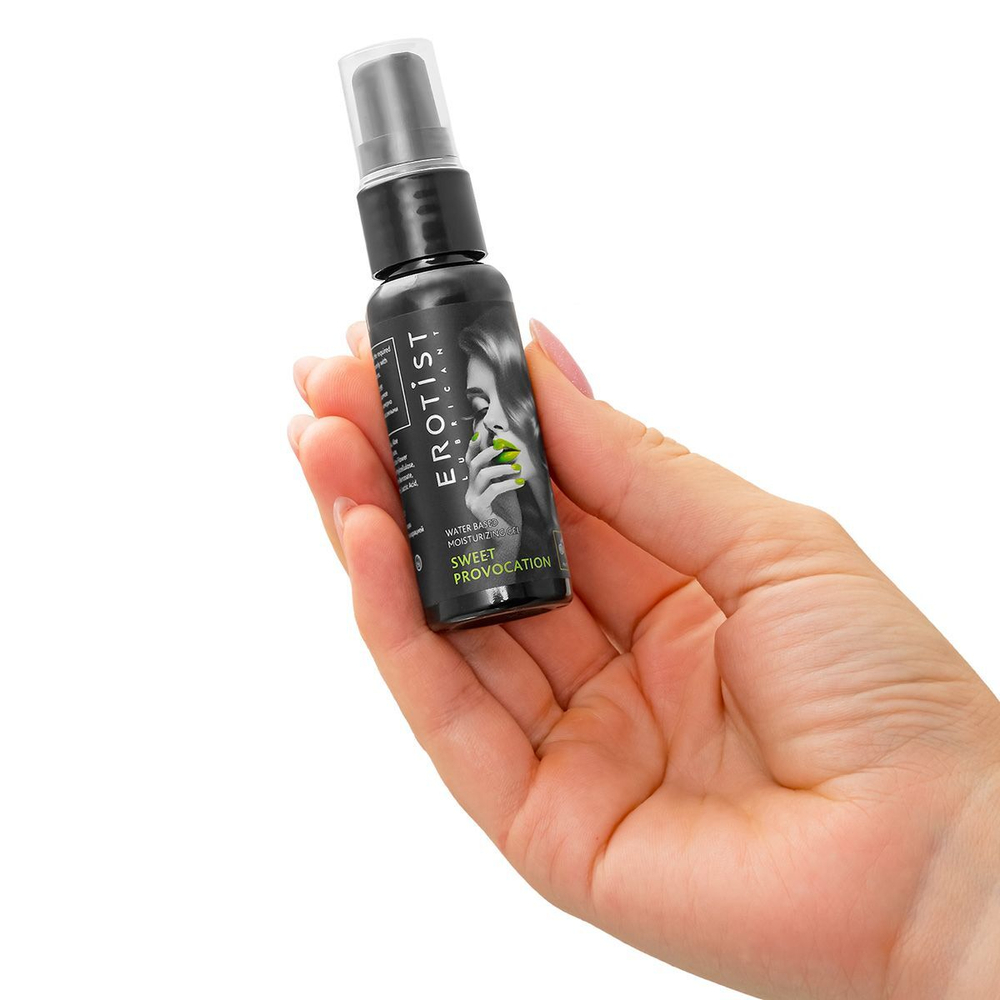 Съедобный гель Erotist Sweet Provocation Fruit Trio со вкусом киви, граната и яблока - 30 мл.